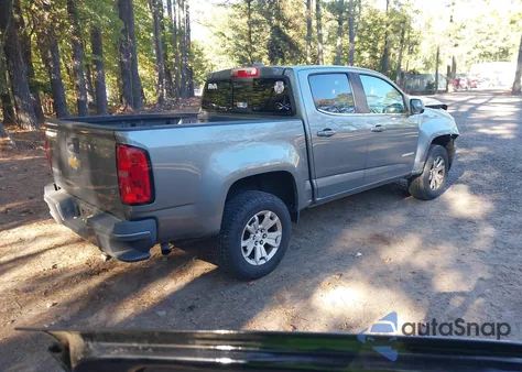2018 Chevrolet Colorado Lt from USA, damaged, VIN 1GCGSCEA7J1204205